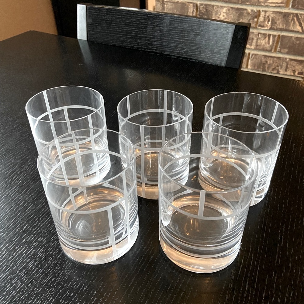 Kate Spade Etched Glassware (5)